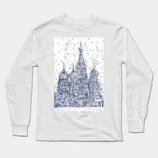 KREMLIN - pencil painting Long Sleeve T-Shirt